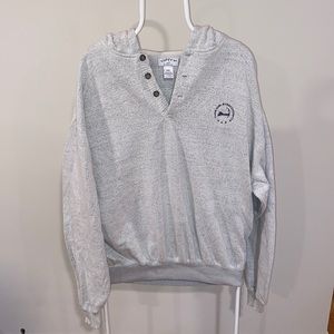 Cuffy’s Cape Cod Sweatshirt 2XL Hoodie Cozy White/Grey